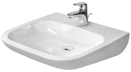 LAVABO S20 60X46CM 1 TROU CENTRAL SANS TROP PLEIN