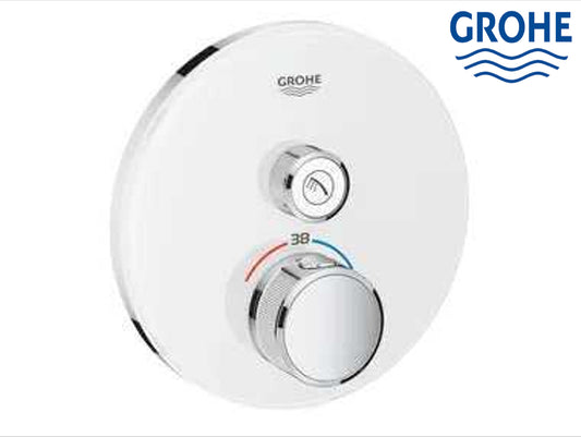 GROHE-SMARTCONTROL THERM. ENC. 2S ROND SUPPORT INTEGRE CHROME