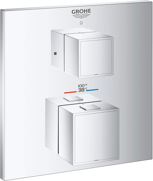 GROHE-GROHTHERM CUBE FACADE THERMOSTAT B/D****